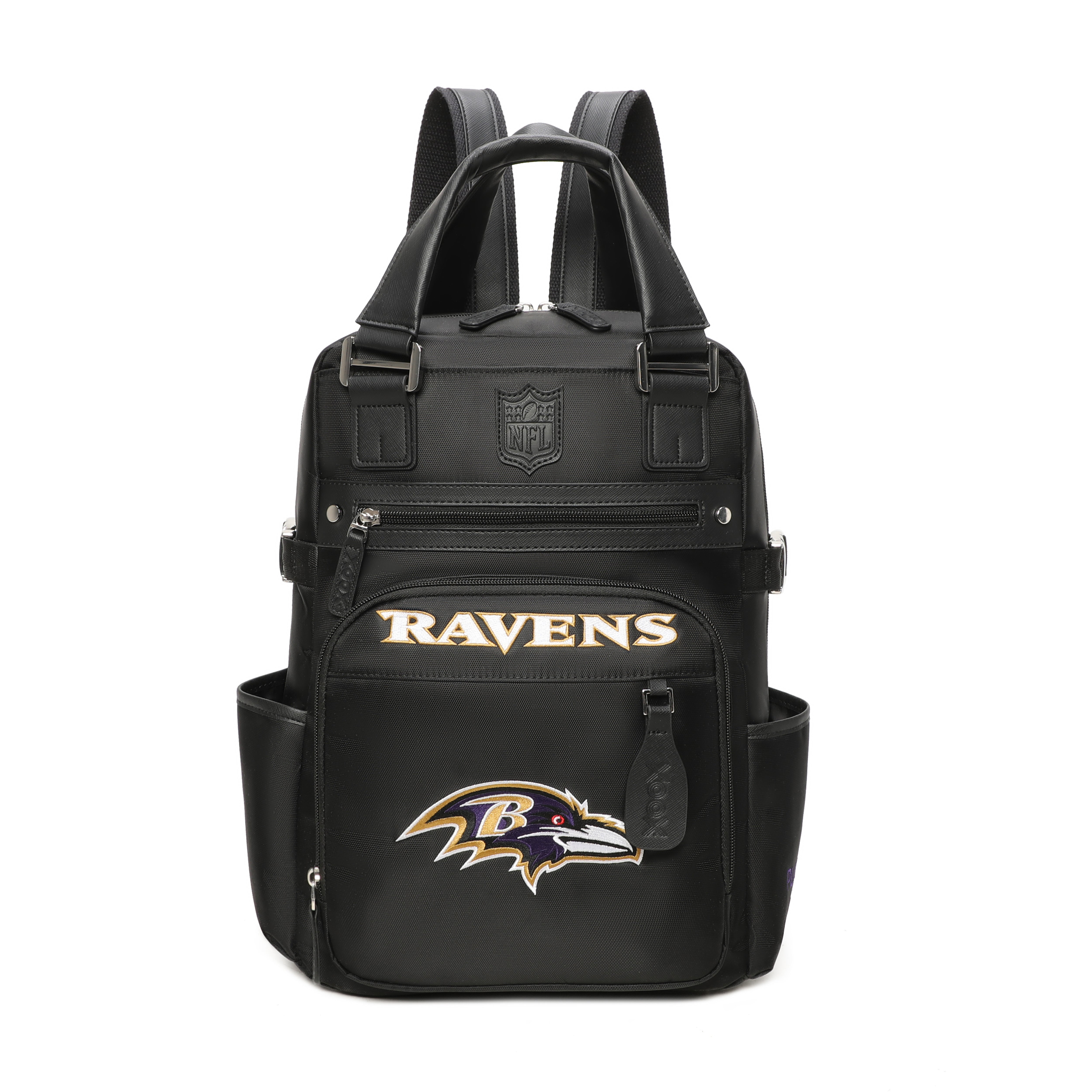 Russell × Ravens Collaboration Knapsack Ravens - NFL Edition – XOOX Bags